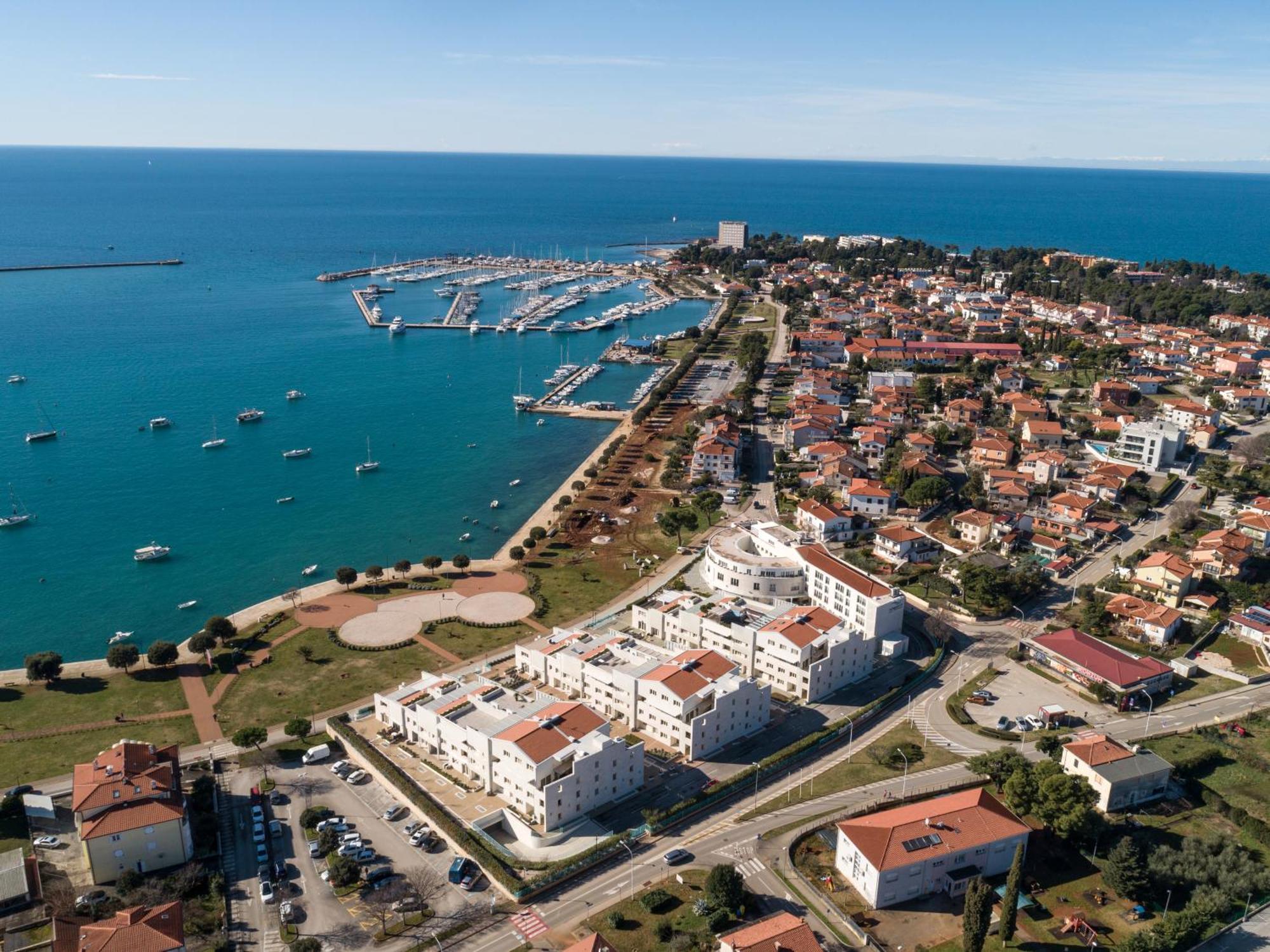 Humagum Sea View Apartment - Garden Palace Umag Kültér fotó