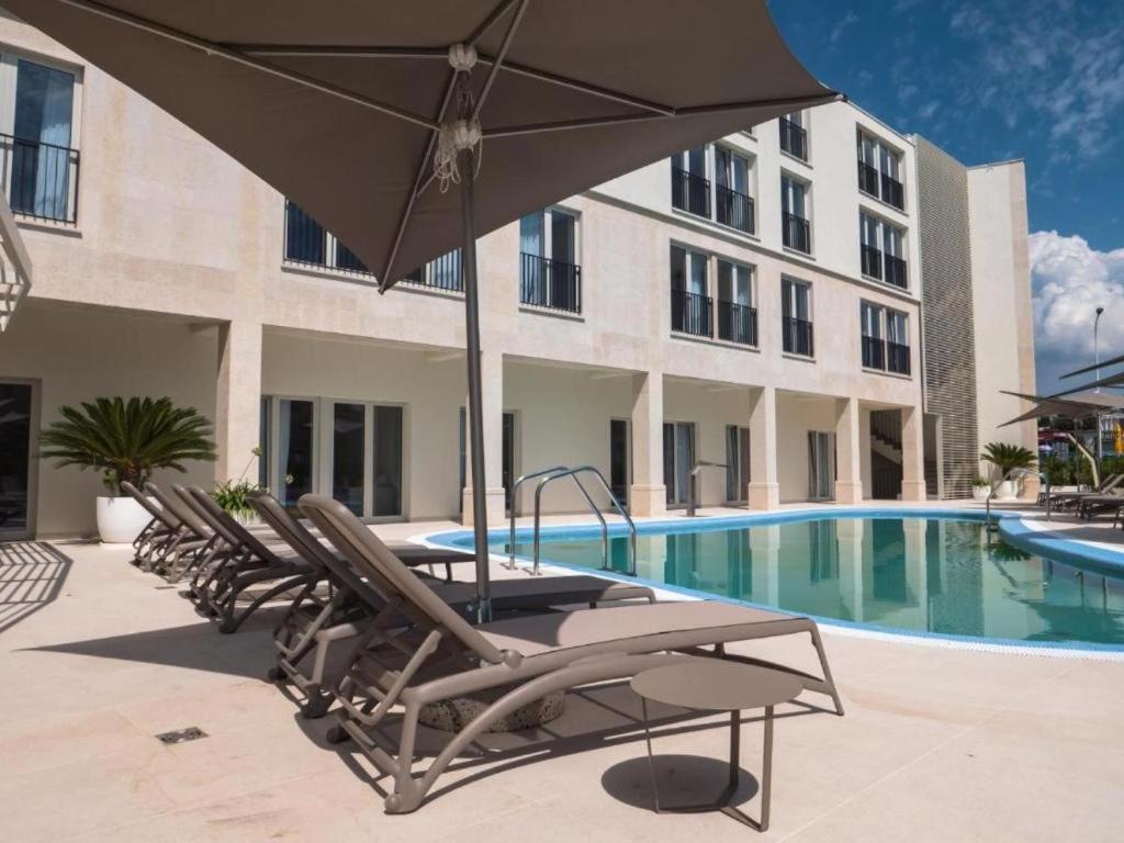 Humagum Sea View Apartment - Garden Palace Umag Kültér fotó